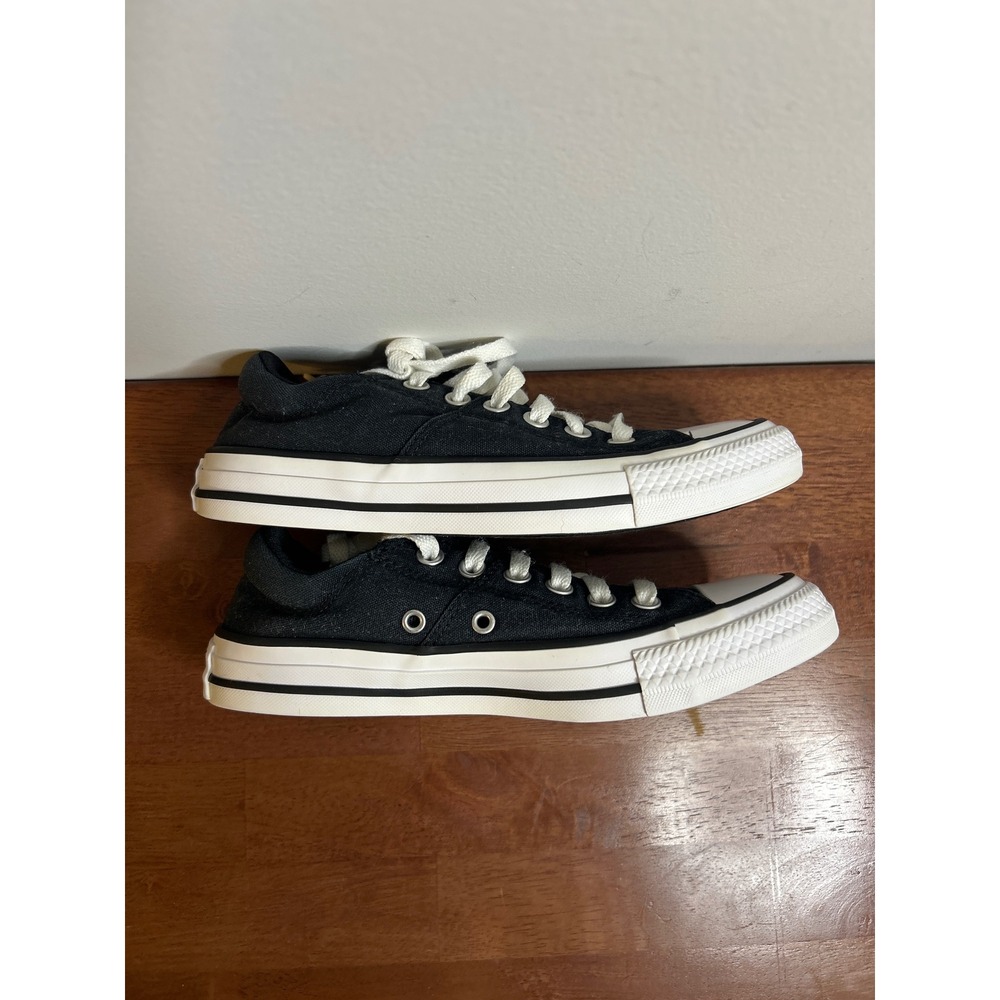 Converse Black Madison Low Top Sneakers Womens Size 7 563508F - Picture 6 of 8